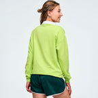 Class of 2001 Long Sleeve Polo - Be Seen Green Z1T001004
