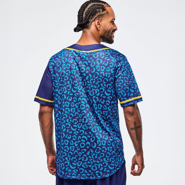Sizzlin' Unisex Baseball Jersey - Navy/Blue Z1T001009