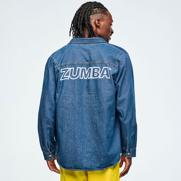 ZW Long Sleeve Button Down - Denim Z1T001045