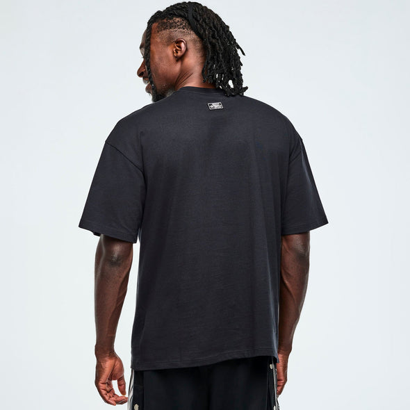 ZW Oversized Drop Shoulder Tee - Bold Black Z1T001049