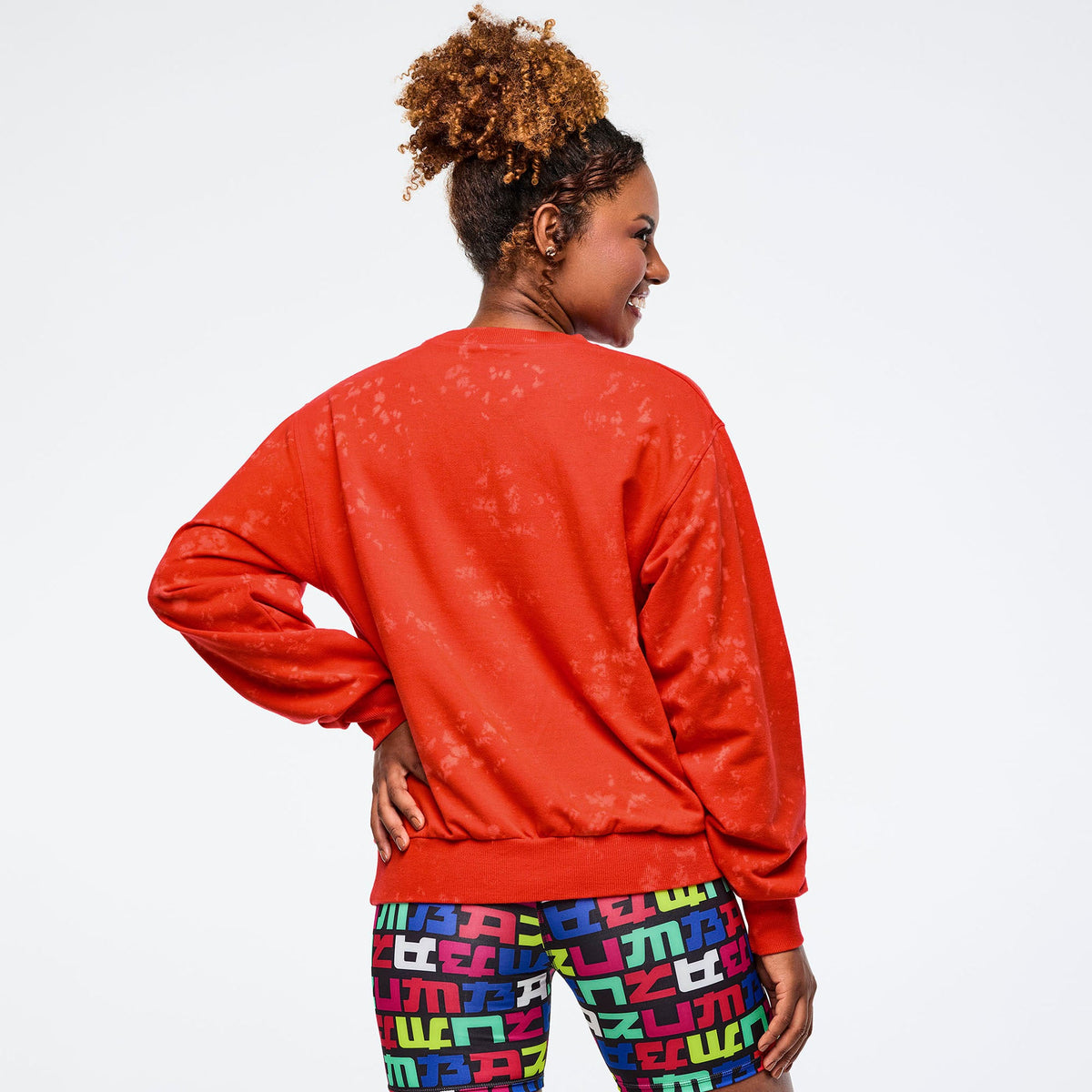 Eastern Flavor Pullover Sweatshirt - Fuego Red Z1T001068
