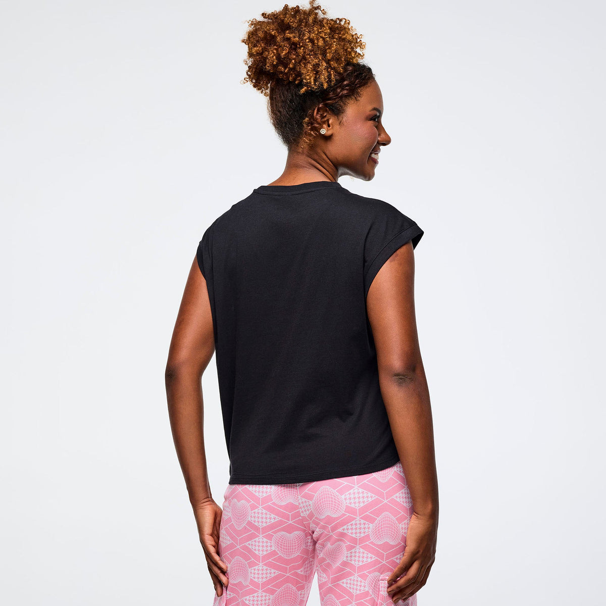 Zumba Amour Loose Tank - Bold Black Z1T001074