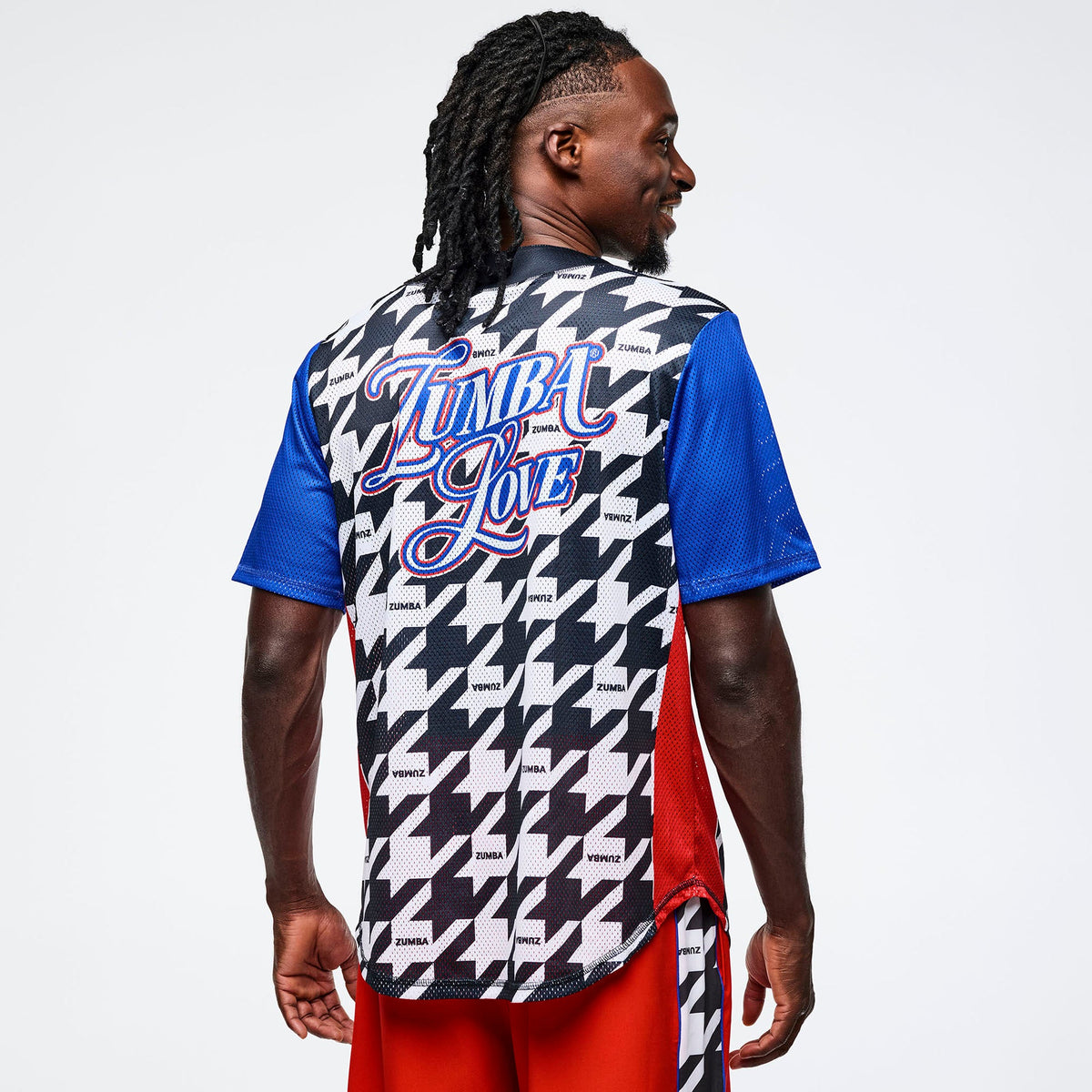 Zumba Amour Baseball Button-Up Jersey - Black/White Z1T001078