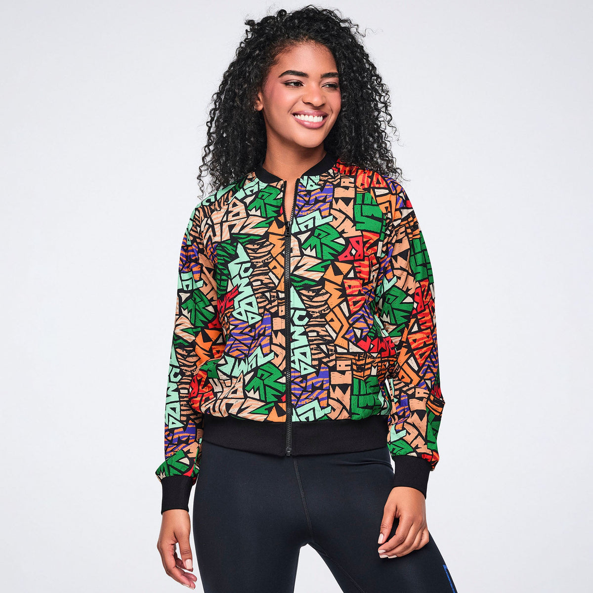 Wildbeat Woven Track Jacket - Black/Orange Z1T001181