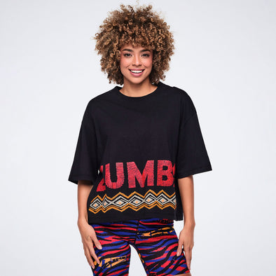 トップス juggboii Wildbeat Oversized Boxy Crop Top – Zumba Wear | STRONG iD