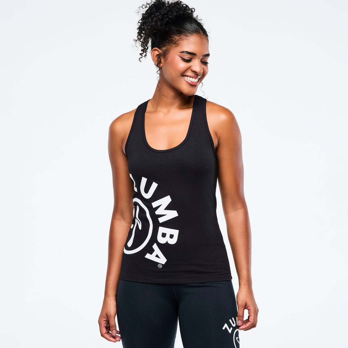 Zumba Basic Racerback - Bold Black Z1T001193