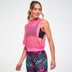 Electric Feel Mesh Tank - Gumball Z1T001231