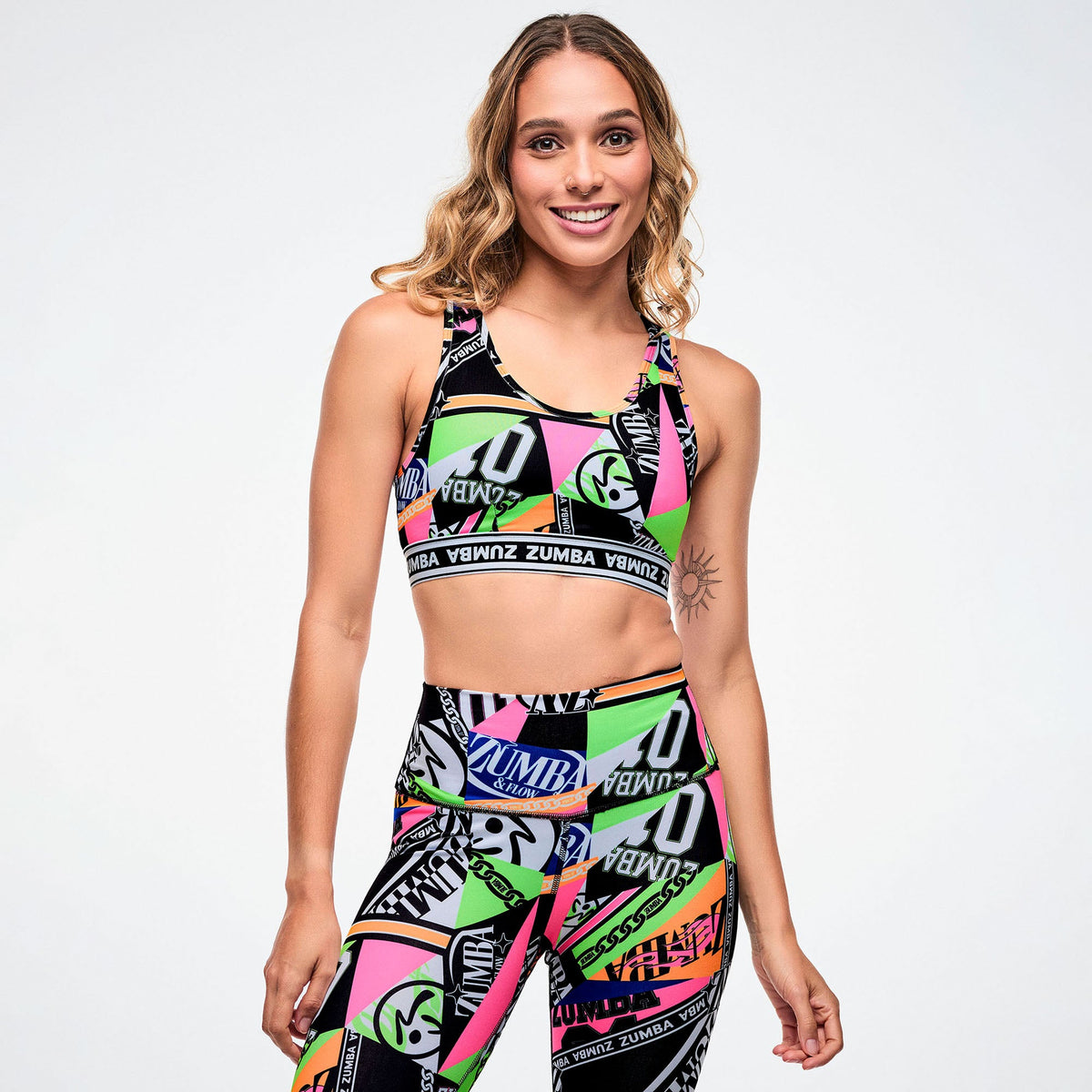 Dale-Z Z-Lift Scoop Bra - Black/Pink Z1T001307