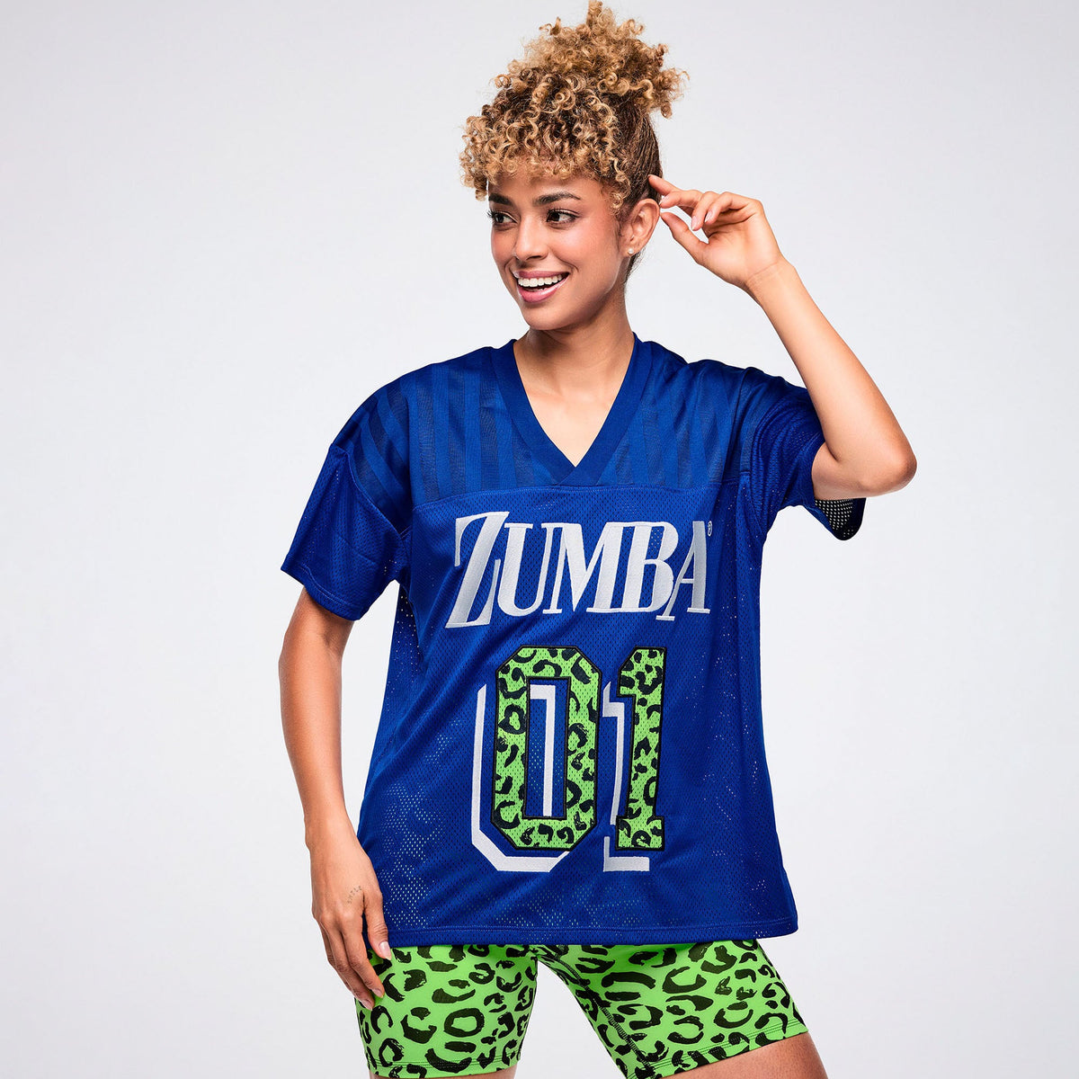 Dale-Z Mesh Top With Yoke -  Surfs Up Blue Z1T001318