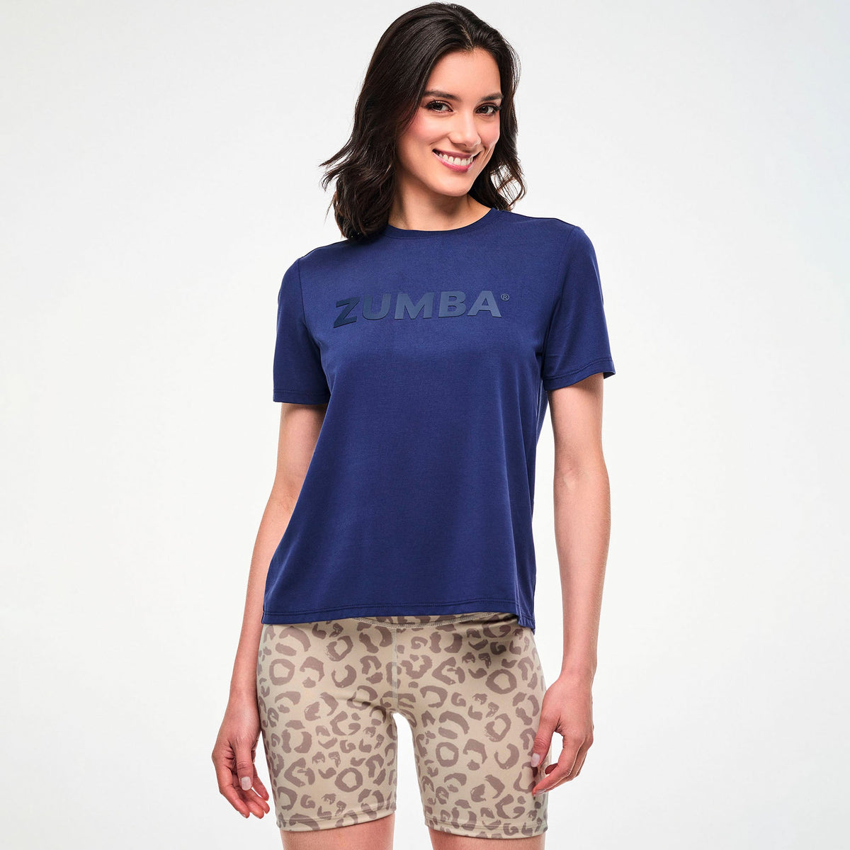 Zumba Modal Easy Top -  Let's Go Indigo Z1T001334