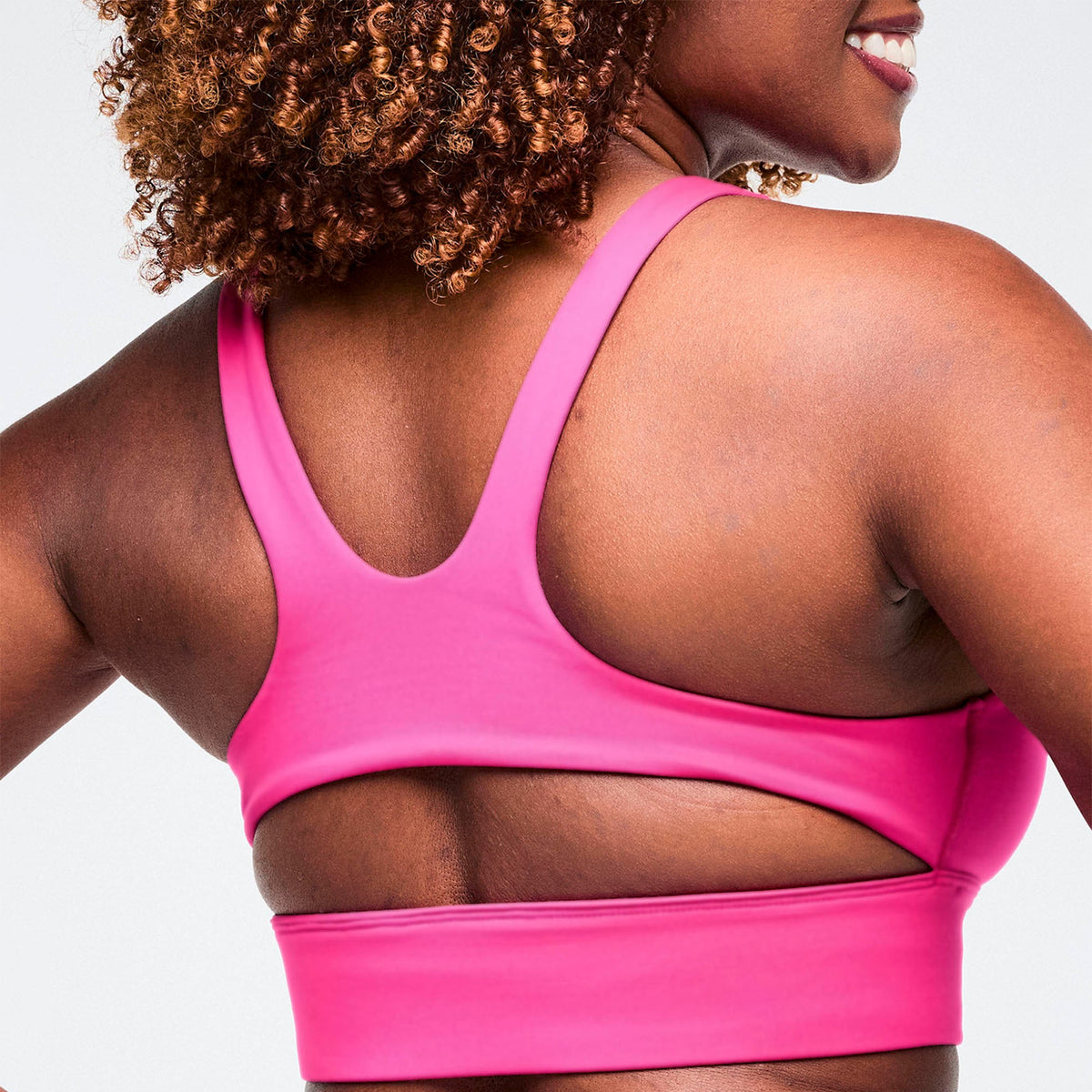 Color Spree Z-Lift Racerback Scoop Neck Bra - Back to the Fuchsia Z1T001342