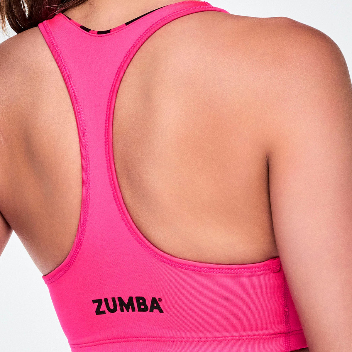 Ultrabright Reversible ZW Racerback V-Bra - Shocking Pink Z1T001417
