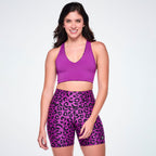 Ultrabright Reversible ZW Racerback V-Bra - Purple Power Z1T001417
