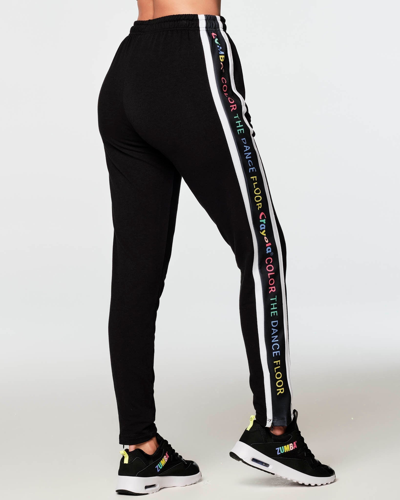 Zumba X Crayola Color The Dance Floor Jogger Sweatpants - Bold Black Z –  Natysports