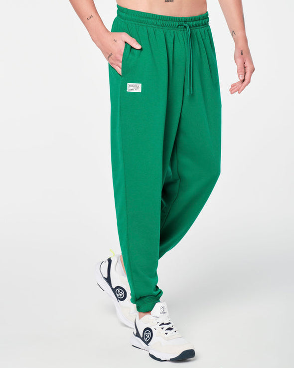 Zumba Prep Men's Slouch Sweatpants - Very Verde Z2B000051