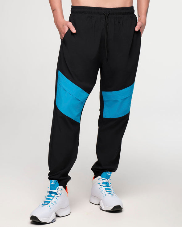 Zumba Explore Men's Track Pants With Inserts. - Bold Black Z2B000057