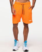 Zumba Explore Men's Knit Shorts - Orange You Hot Z2B000058
