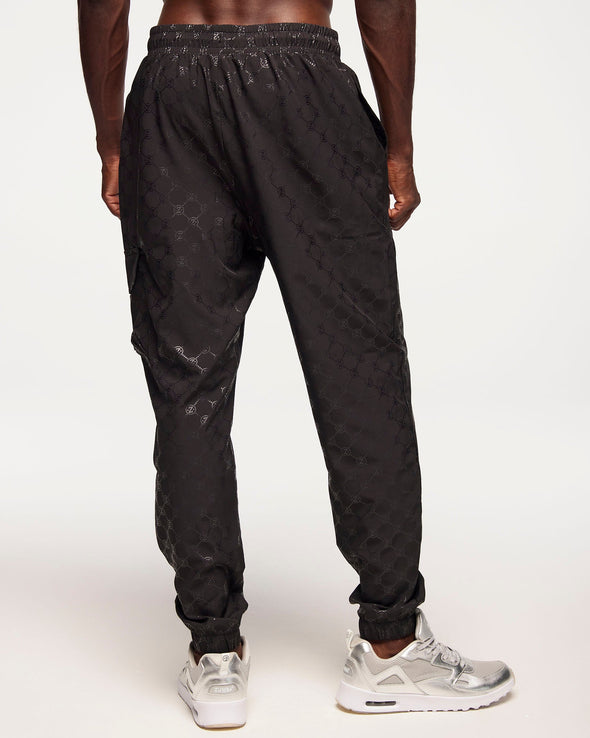 Zumba Runway Men's Woven Cargo Pants - Bold Black Z2B000063