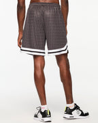 ZW X GW Men's Mesh Short With Bottom Trim - Bold Black Z2B000064