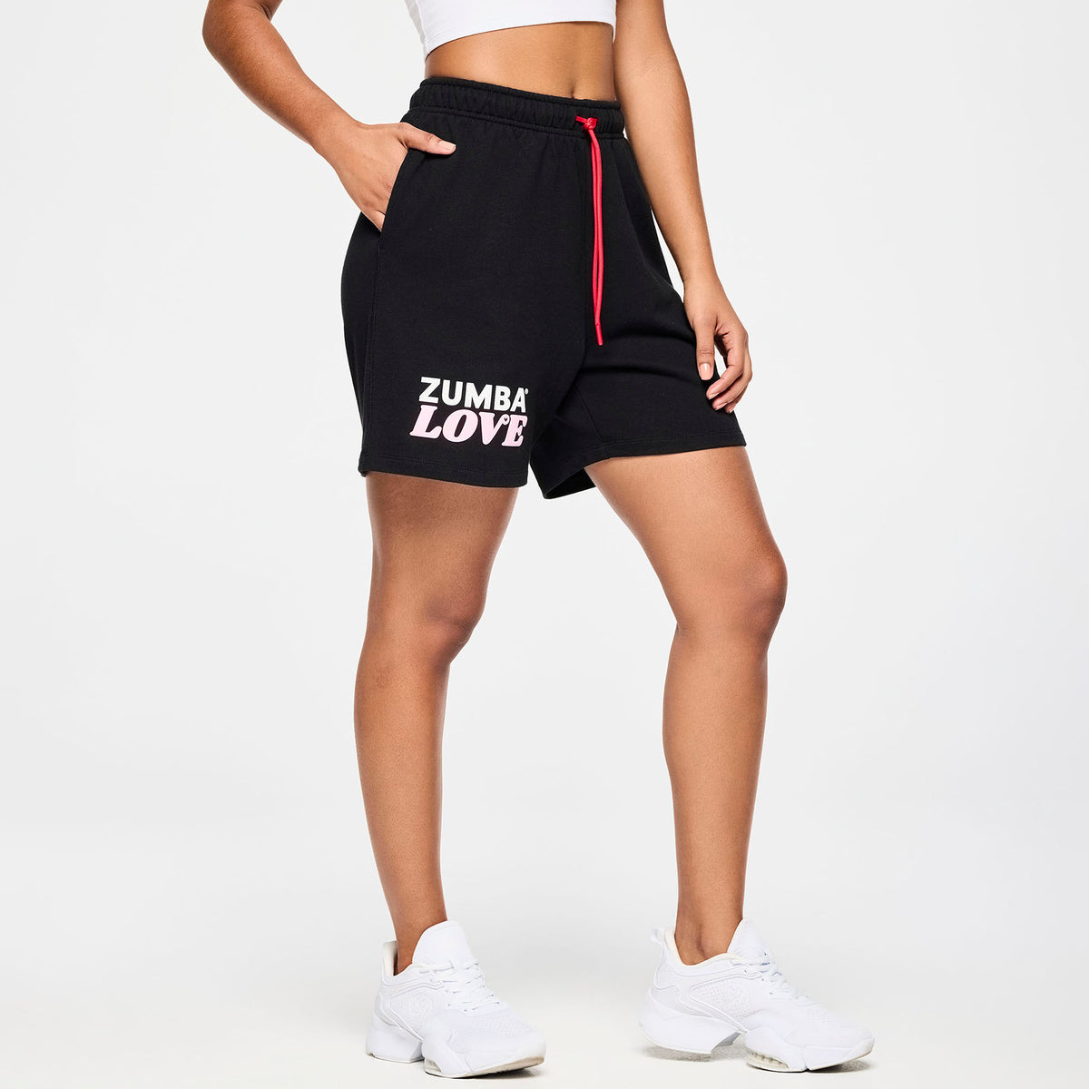 Zumba Love Men's Knit Short - Bold Black Z2B000065