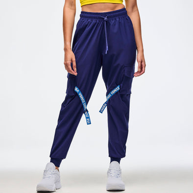 Sizzlin' Men's Woven Cargo Pants - Soft Navy Z2B000084