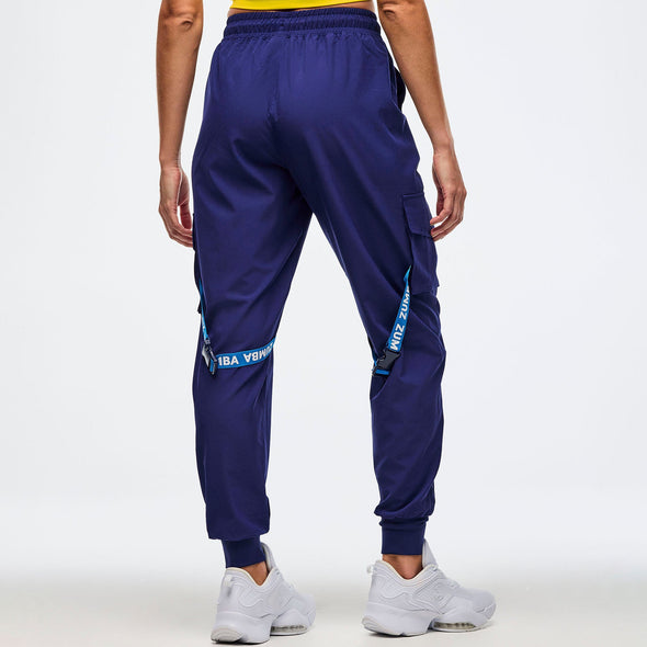 Sizzlin' Men's Woven Cargo Pants - Soft Navy Z2B000084
