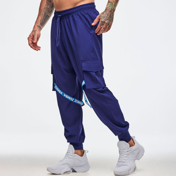 Sizzlin' Men's Woven Cargo Pants - Soft Navy Z2B000084