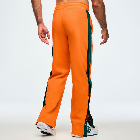 Class of 2001 Men's Side Snap Pants - Orange Punch Z2B000087