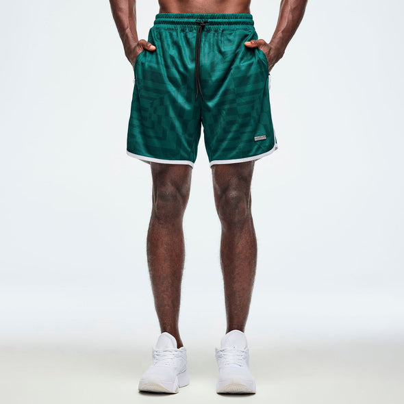 ZW Men's Mesh Short - Teal Tango Z2B000092