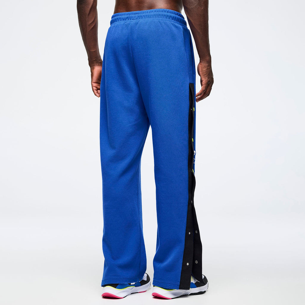 Eastern Flavor Men's Side Snap Pant - So Into Blue Z2B000094