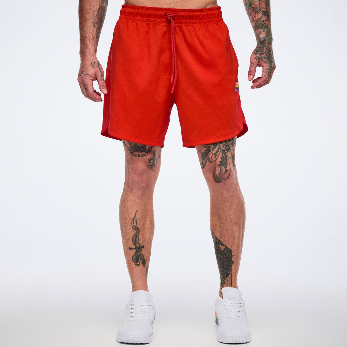 Pride Men's Woven Shorts - Fuego Red Z2B000104