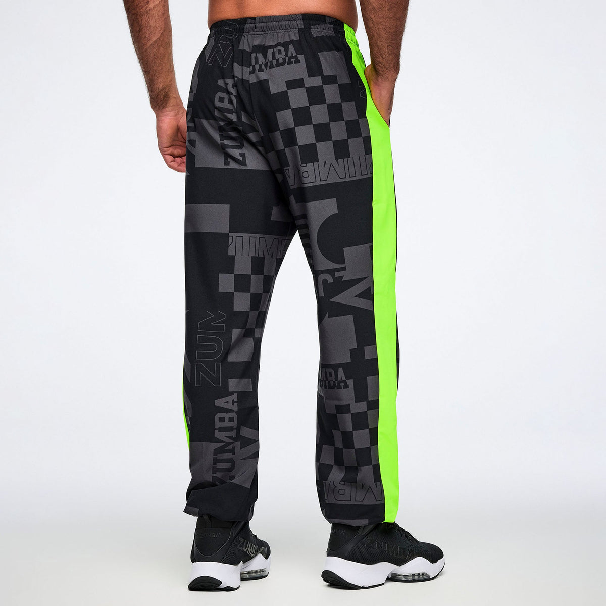 Worldwide Men's Woven Slouch Pants -  Bold Black Z2B000106
