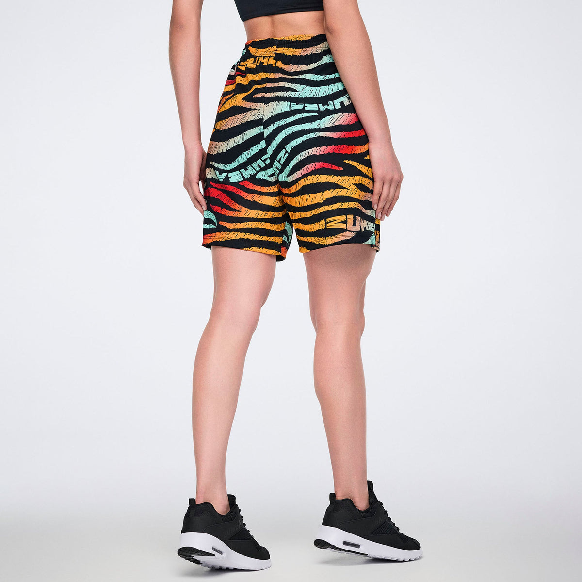 Wildbeat Men's Woven Shorts - Black/Red Z2B000109