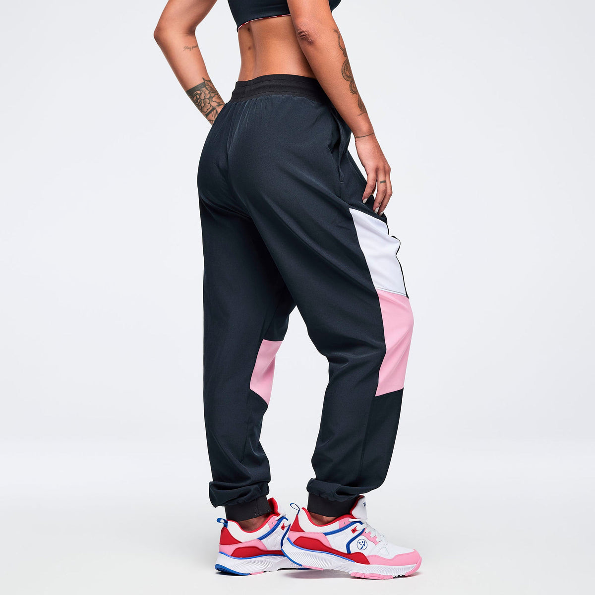Zumba Amour Men's Woven Pants - Bold Black Z2B000111