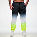 Electric Feel Men's Woven Joggers -  Black/Yellow Z2B000116