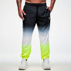 Electric Feel Men's Woven Joggers -  Black/Yellow Z2B000116