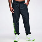 Dale-Z Men's Woven Cargo Pants - Bold Black Z2B000120