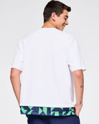 Zumba Out Loud Men's Crew Neck Tee With Double Layered Hem - Wear It Out White Z2T000072