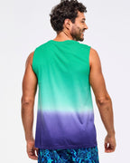 Zumba Libre Men's Wide Shoulder Tank - Groove With Me Green Z2T000091
