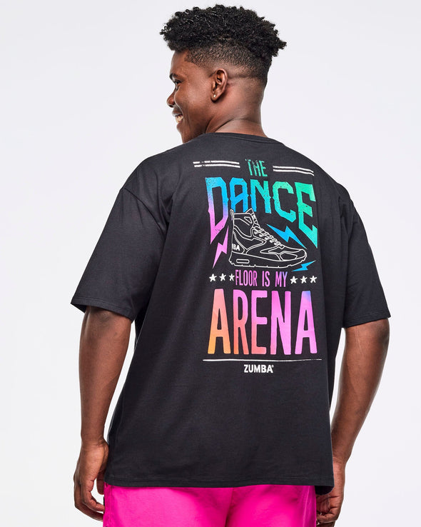 Zumba Libre Men's Crew Neck Tee - Bold Black Z2T000094