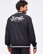 Zumba Libre Men's Oversized Dolman Track Jacket - Bold Black Z2T000095