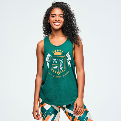 Class of 2001 Men's Open Neck Tank - Teal Tango Z2T000102