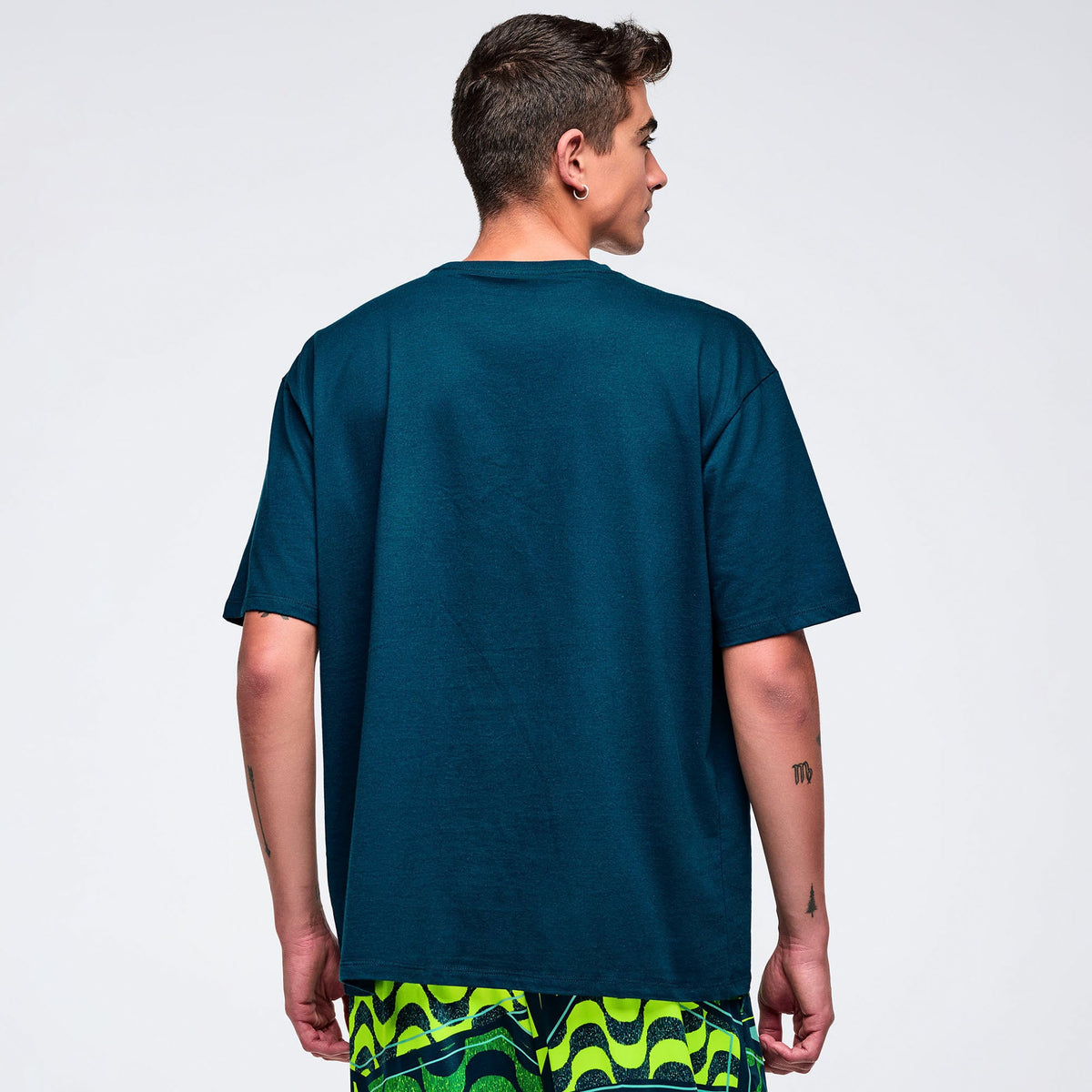 Latin Movement Men's Crew Neck Tee - Eclipse Z2T000126