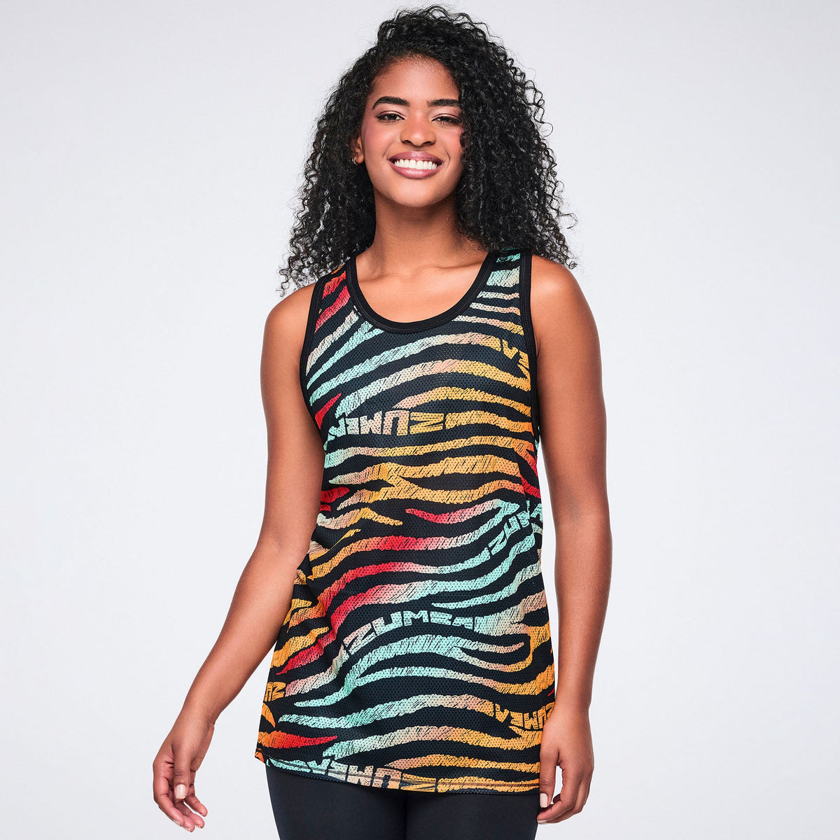 Wildbeat Men's Basketball Tank - Black/Red Z2T000131