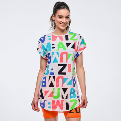 Neon Men's Crew Neck Tee - White/Neon Z2T000134