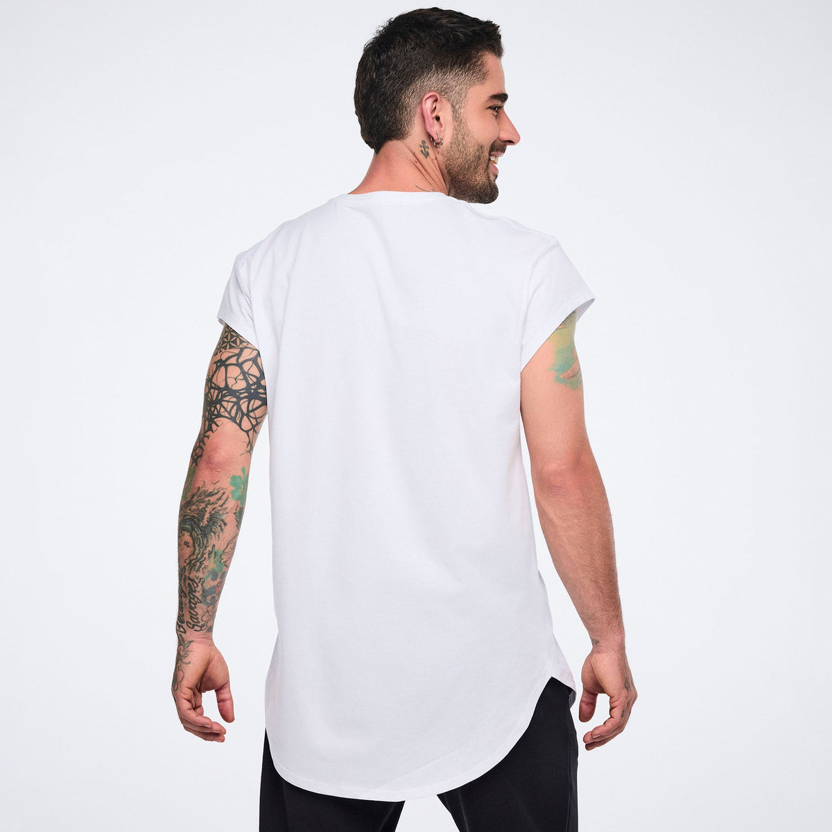 Pride Men's Round Hem Tee -  Wear It Out White Z2T000135