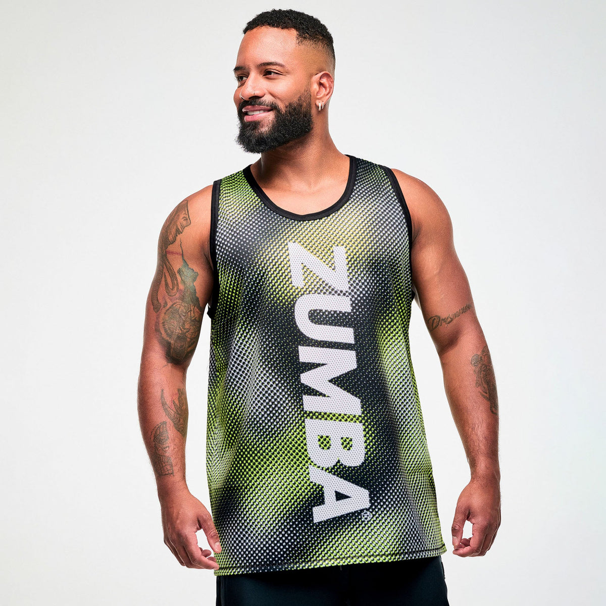 Electric Feel Men's Basketball Tank - Black/Yellow Z2T000154