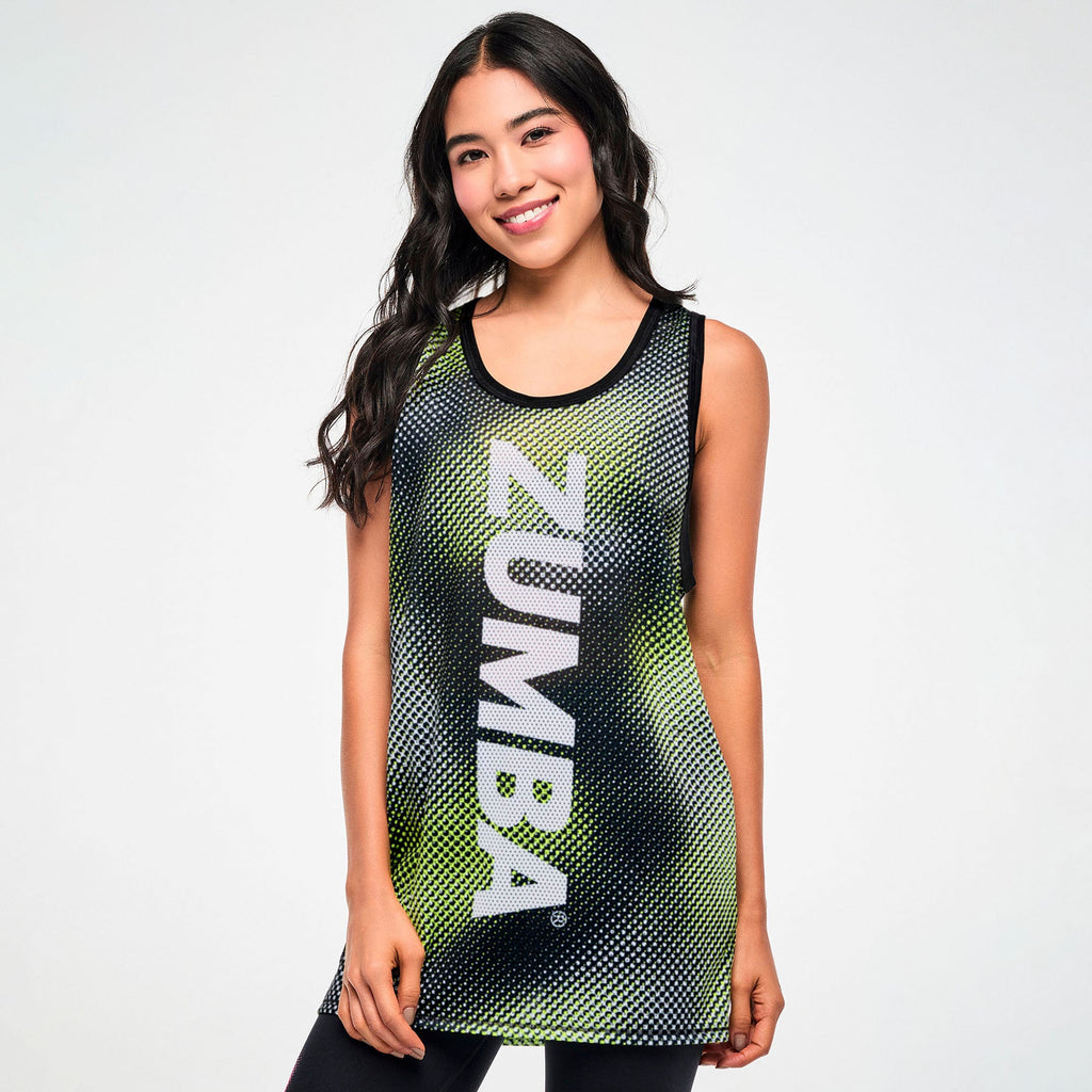 Electric Feel Men's Basketball Tank - Black/Yellow Z2T000154