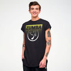 Electric Feel Men's Round Hem Tee - Bold Black Z2T000155