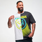 Electric Feel Men's Oversized Crew Neck Tee - Wear It Out White Z2T000157